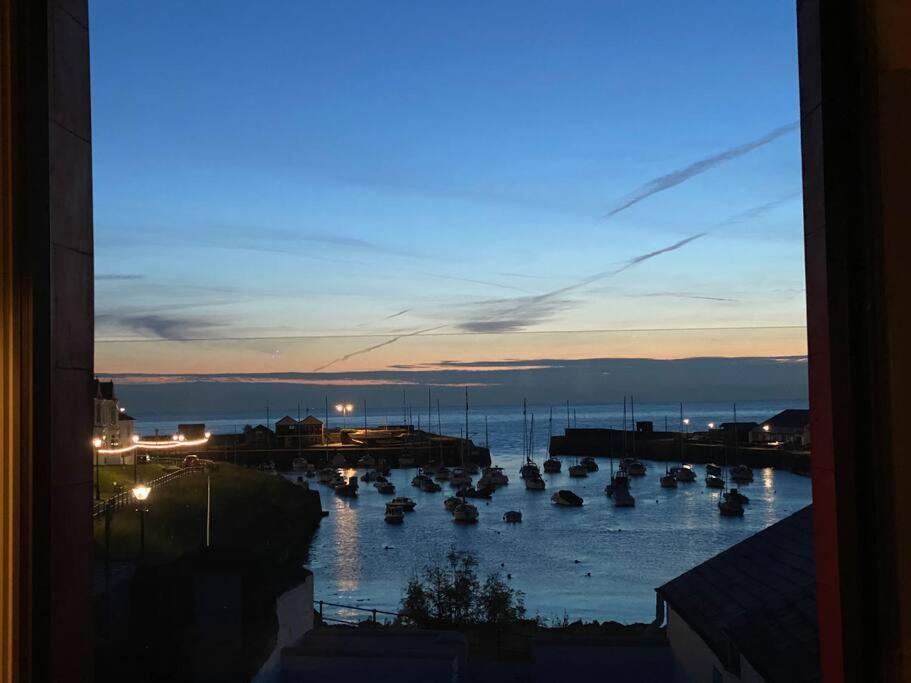 Aberaeron Island House - Panoramic Harbour Views Villa Exterior photo